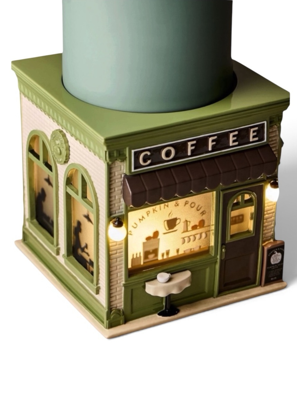 NEW! Bath & Body Works BOOKSTORE COFFEE Light-up 3-Wick Candle Holder